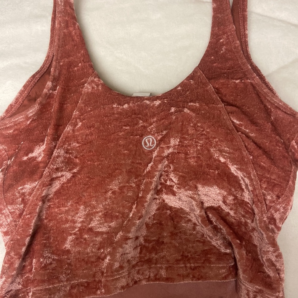 Lululemon velvet align tank top